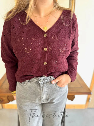 Gilet Olga • Bordeaux TU