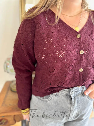 Gilet Olga • Bordeaux TU