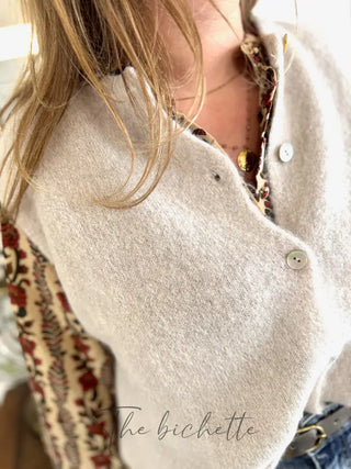 Gilet s/ manche Valentine • Beige TU