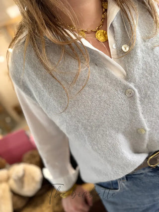 Gilet s/ manche Valentine • Gris Clair TU