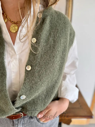 Gilet s/ manche Valentine • Kaki TU