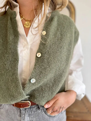 Gilet s/ manche Valentine • Kaki TU