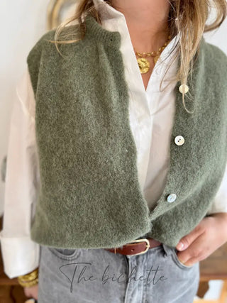 Gilet s/ manche Valentine • Kaki TU