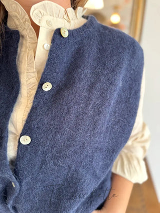 Gilet s/ manche Valentine • Marine TU