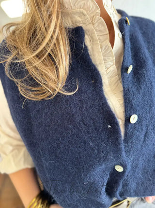 Gilet s/ manche Valentine • Marine TU