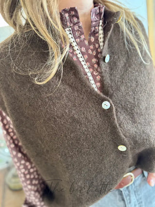 Gilet s/ manche Valentine • Marron TU