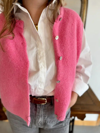 Gilet s/ manche Valentine • Rose TU
