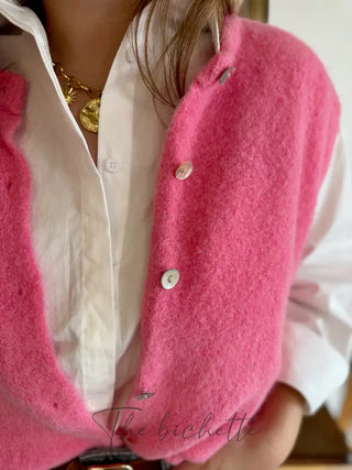 Gilet s/ manche Valentine • Rose TU
