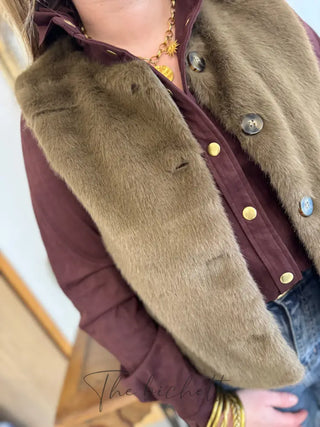 Gilet s/manches Gabriel • Taupe