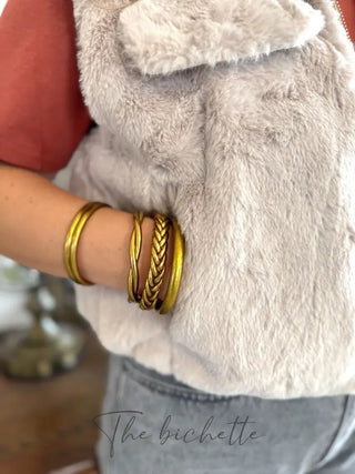 Gilet s/manches Norah • Beige TU