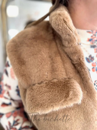Gilet s/manches Norah • Camel TU