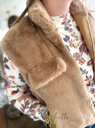 Gilet s/manches Norah • Camel TU