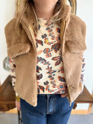 Gilet s/manches Norah • Camel TU