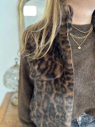 Gilet s/manches Norah • Léopard TU