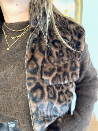 Gilet s/manches Norah • Léopard TU