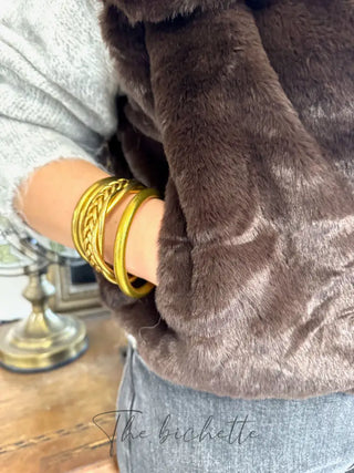 Gilet s/manches Norah • Marron TU