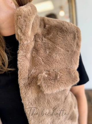 Gilet s/manches Norah • Taupe TU