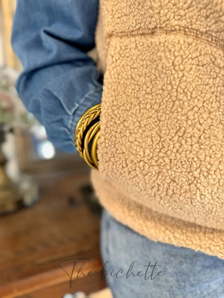 Gilet s/manches réversible Chloé