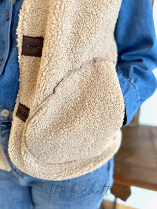 Gilet s/manches réversible Chloé