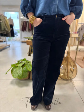 Jean Ava • Velours Marine