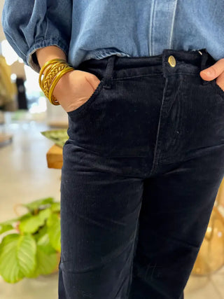 Jean Ava • Velours Marine