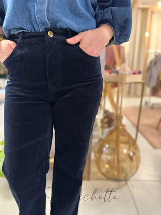 Jean Ava • Velours Marine