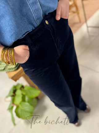 Jean Ava • Velours Marine