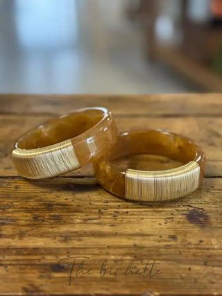 Jonc • Marron et Doré