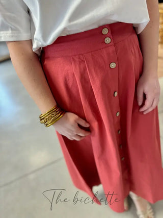 Jupe Joséphine • Terracotta