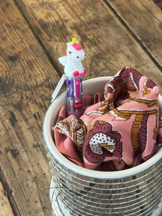 MINI 4 COLOUR BALLPOINT PEN MINI MAGIC RAINBOW UNICORN