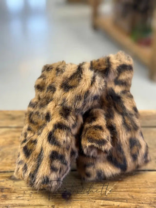 Mitaines Moumoute • Léopard