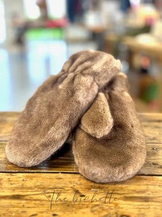 Moufles Moumoute • Taupe