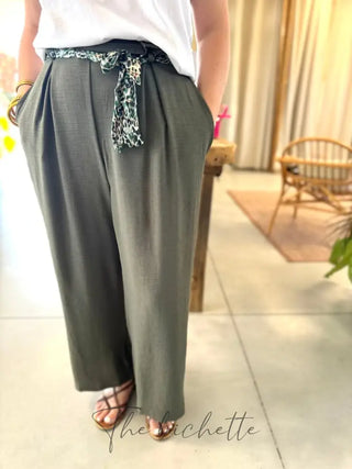 Pantalon Guilhem • Kaki