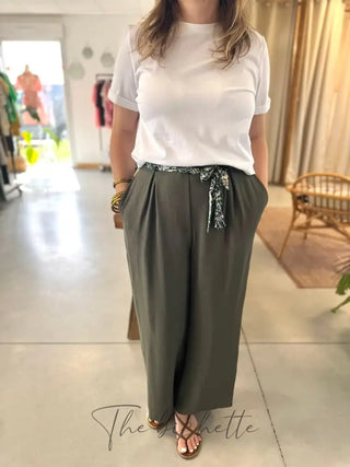 Pantalon Guilhem • Kaki