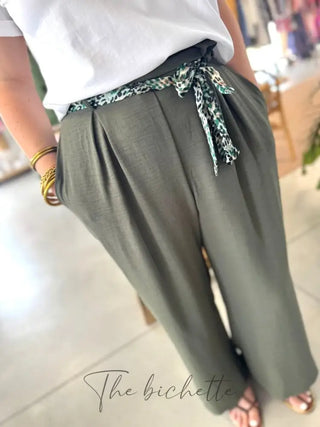 Pantalon Guilhem • Kaki