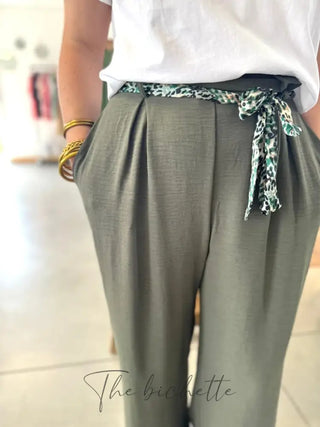 Pantalon Guilhem • Kaki