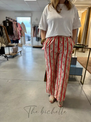 Pantalon Liliane • Rouge