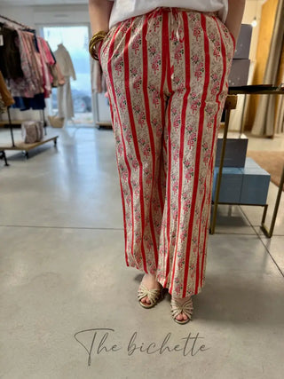 Pantalon Liliane • Rouge