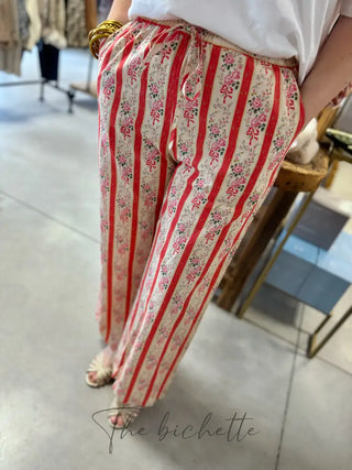 Pantalon Liliane • Rouge