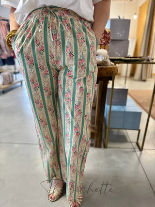 Pantalon Liliane • Vert