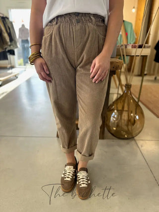 Pantalon Octavie • Camel