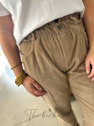 Pantalon Octavie • Camel