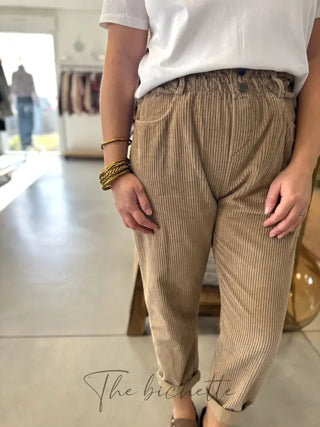 Pantalon Octavie • Camel