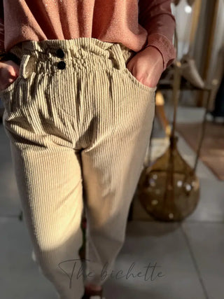 Pantalon Octavie • Beige Clair