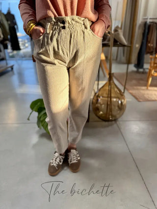 Pantalon Octavie • Beige Clair