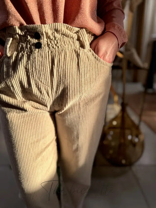 Pantalon Octavie • Beige Clair