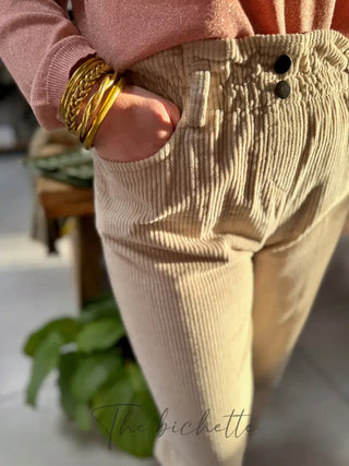 Pantalon Octavie • Beige Clair