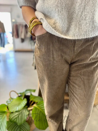 Pantalon Octavie • Camel Foncé