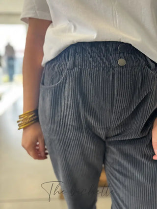 Pantalon Octavie • Gris Anthracite