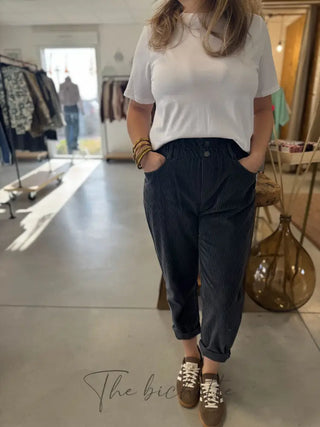 Pantalon Octavie • Gris Anthracite